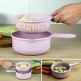 thumbnail image 5 of Slicer Cuts Fruits & Vegetables Stainless Steel Blades Multifunction Vegetable Cutter & Grater, 5 of 5