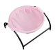 thumbnail image 4 of Hamaca para Gatos Mecedora Hamaca para Gatos Cama para Dormir para Perros Estructura Estable Lavable Cama Cómoda para Gatos Cuna Redonda para Mascotas Rosa Salvador Hamaca para gatos, 4 of 10