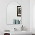 thumbnail image 5 of Decor Wonderland Rita Arch Modern Frameless Bathroom Vanity Mirror 23.6"W x 39.5"T, 5 of 5