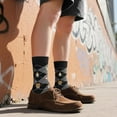 thumbnail image 6 of Funny Socks for Men Teens- I’D RATHER BE DRINKING WHISKEY Crew Socks - Fathers Day Novelty Gifts for Dad Husband Crazy Sock-Valentines Birthday Fun Gifts Ideas Christmas Stocking Stuffers, 6 of 7