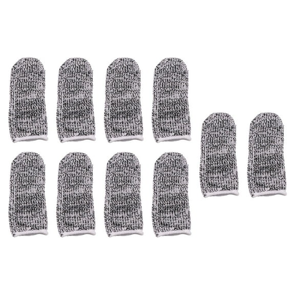 10 Pieces Finger Thumb Gloves Finger Thumb Cots Kitchens Wrap Tools Fingers Cots Reusable Breathable Protector Finger Sleeves
