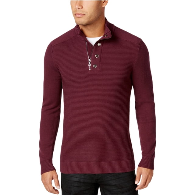 INC suéter de punto para hombre, rojo, XX-Large