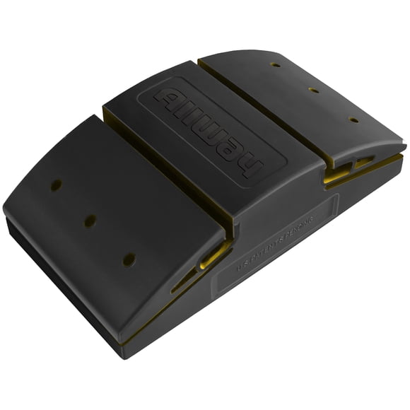 Bloque de lijado de goma ALLWAY RB1 Easy Grip 6 Pinzas de acero