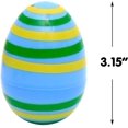 thumbnail image 4 of Huevos de Plástico Gigantes TUNC 24 para Búsqueda de Pascua Adornos de Cestas Decoraciones, 4 of 5