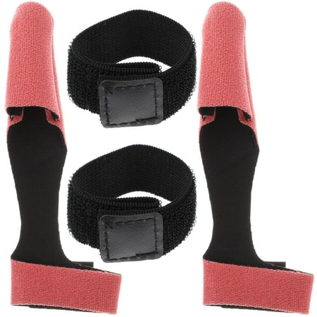 OUNONA 2Sets Practical Red Fishing Rod Sleeves for Easy Carry and Outdoor Fishing Use