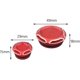thumbnail image 4 of 4x Cnc Aluminum Frame Hole Cap Cover Plug Bolts Protector Replacement For 400 800 1100 Durable Motorcycle Accessories, Red, 4 of 5