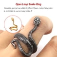 thumbnail image 4 of Qarigey Anillos de tamaño ajustable Modelado de animales Estilo de tendencia Anillo de amistad abierto Accesorios Suministro de joyería de Type1 NO1, 4 of 6