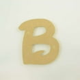 thumbnail image 1 of Package of 1, "B" 14 Inch X 3/4" MDF Letters In The Waltograph Font | Thick For Art & Craft Project, Made in USA, 1 of 1