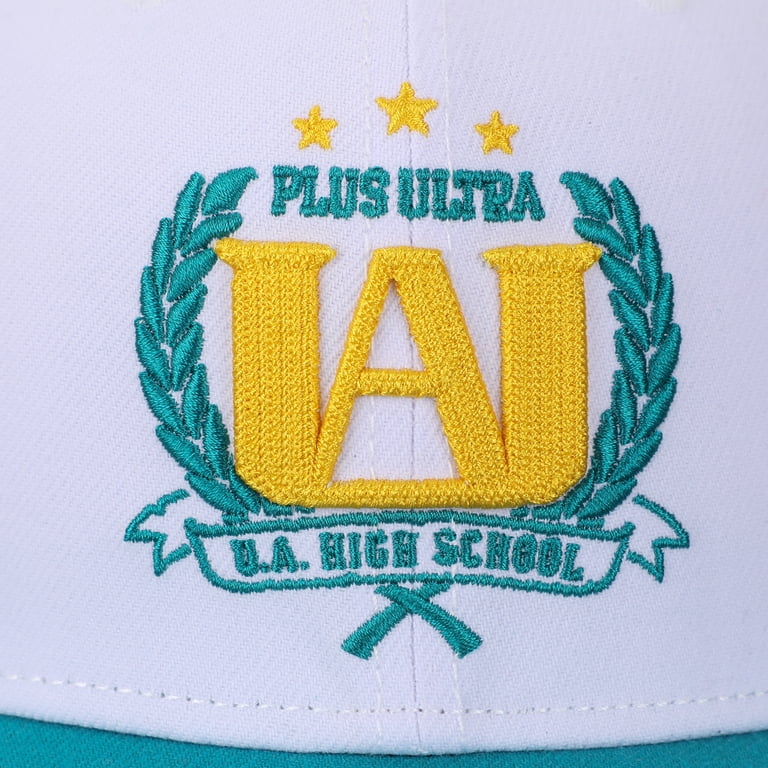 My Hero Academia U.A. High School Logo Adult White Snapback Hat