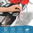 thumbnail image 5 of Yayeee Kitchen Curtains Tier Set of 2 Light Filtering 57"x24" Over Sink Window Panels, Black Streets, 5 of 7
