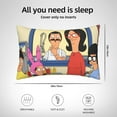 thumbnail image 3 of Throw Pillow Covers 20x30 Inch, Bob's Burgers Decorative Pillow Case for Sofa Couch Chair Bedroom Modern Decor, 3 of 7