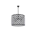 thumbnail image 5 of 1204 Madison Collection Pendent lamp D:27.5" H:21" Lt:8 Mocha Brown Finish (Royal Cut Crystals), 5 of 9