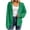 Green, variant on Womens Jackets Casual Fashion Blouse Long Sleeve Tops Solid Color Sweatshirt with Pockets Hoodied All Weather Jacket Women Fall Fashion Warm Fall Zip Up Activewear Hiking Jacket Trendy