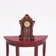 thumbnail image 4 of Reloj de mesa clásico 1:12 para salón de muñecas, muebles en miniatura, accesorio de simulación para casa de muñecas, 4 of 4
