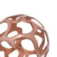 thumbnail image 4 of 8", 6", 4"D Copper Aluminum Geometric Sculpture, by DecMode (3 Count), 4 of 11
