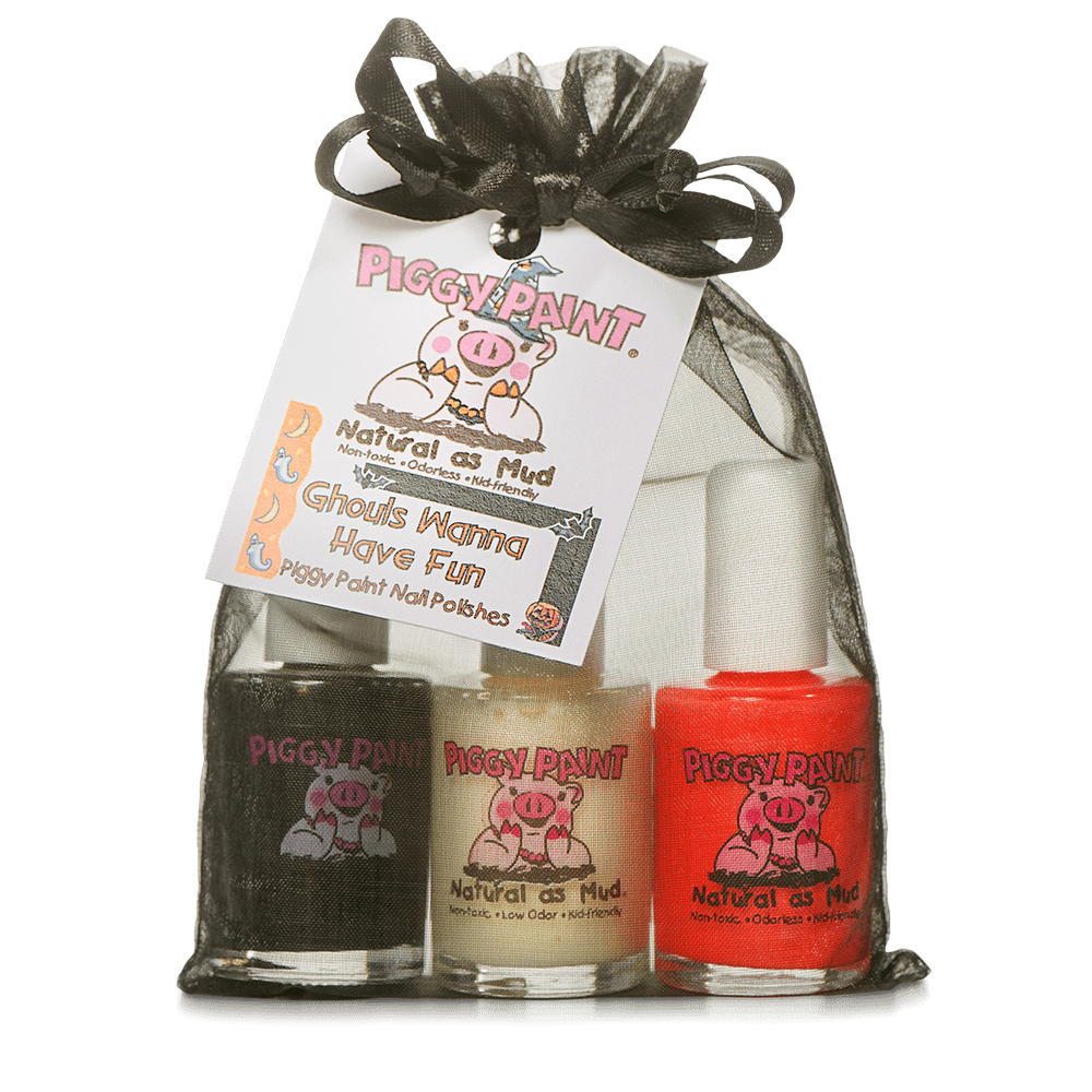 Piggy Paint 100 Nontoxic Girls Nail Polish, Safe, Chemical Free