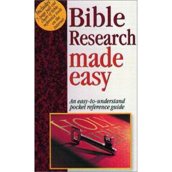 Pre-Owned Bible Research Made Easy (Paperback) 1565631102 9781565631106
