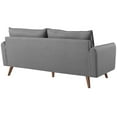 thumbnail image 3 of Modway Revive Upholstered Fabric Sofa and Loveseat Set in Light gray, 3 of 7