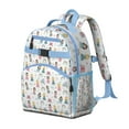 thumbnail image 2 of Princess Carriage Castle Pattern Backpack for School,Cute School Bag,Schoolbag with Adjustable Shoulder Straps & Padded Back,15.25"x11.5"x5.25", 2 of 5