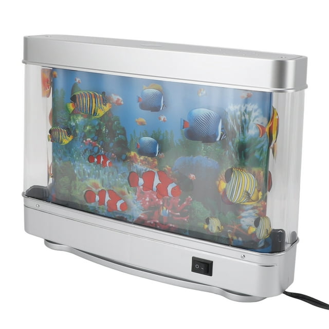Lámpara Artificial Para Pecera, Lámpara Decorativa Para Acuario Falso, Enchufe Europeo Vívido De 220V Para Escritorio