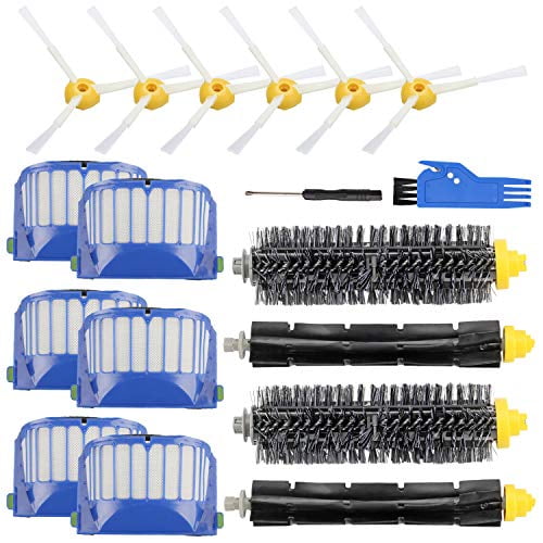 For iRobot Roomba 600 650 Series Replacement Brush and Filters Replenishment Kit 