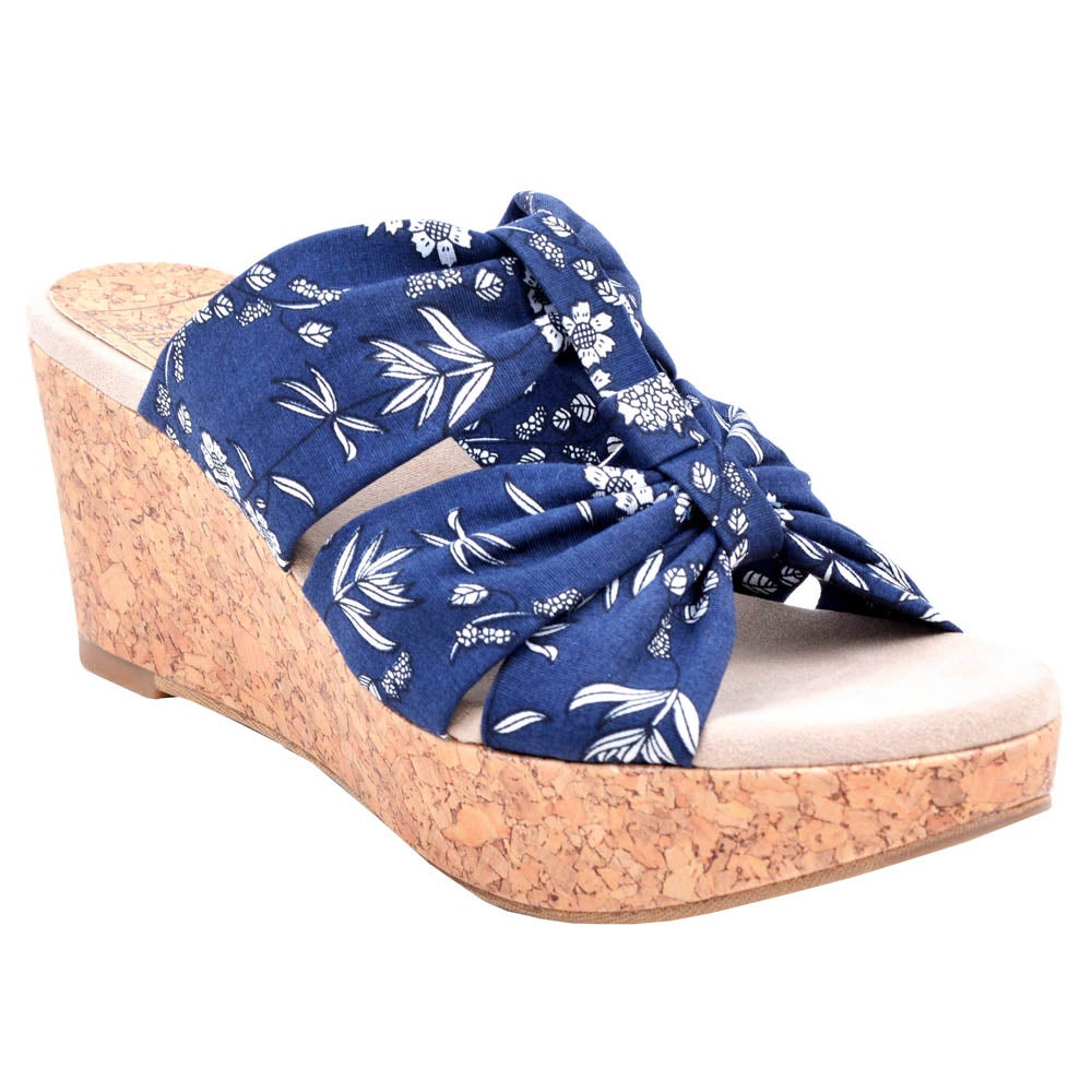new york transit fun time women's wedge sandals