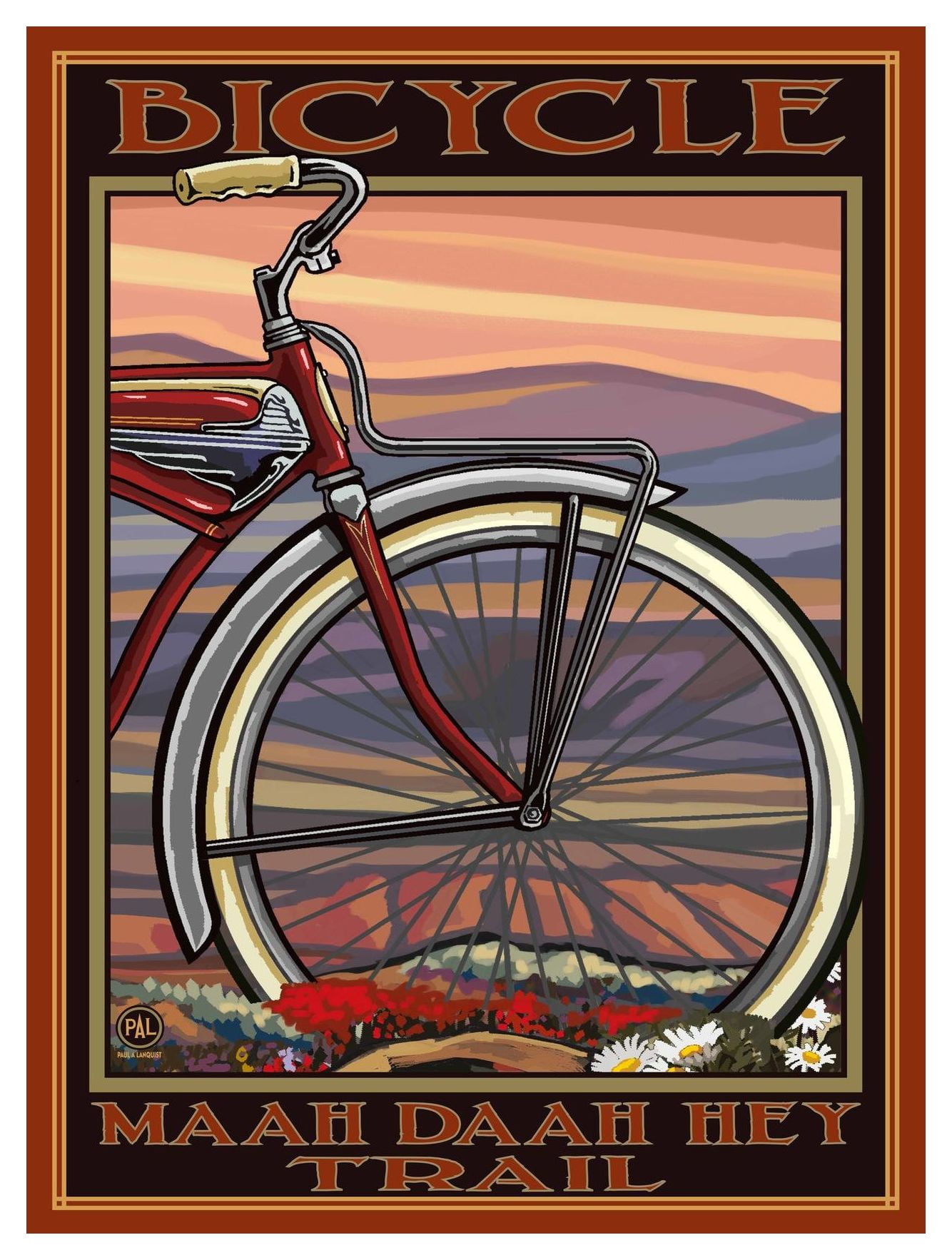 Bicycle Maah Daah Hey Trail North Dakota Old Half Bike