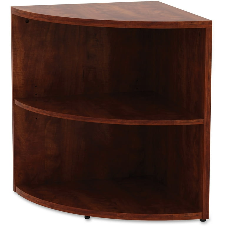 Lorell Essentials Series Desk End Corner Bookcase - 29.5 Lorell Essentials Series Desk End Corner Bookcase - 29.5