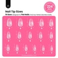 thumbnail image 3 of Kit de uñas Beetles Tipex Instant Apex con pegamento para uñas y lámpara, 3 of 8