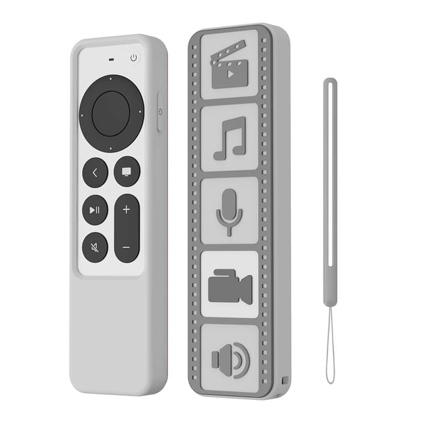 Funda de silicona para mando a distancia para Apple TV 4K 2021, carcasa para mando a distancia JShteea Nuevo