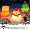 thumbnail image 6 of Tikeitoo Night Light for Kids Up To 60% Off, LED Squishy Christmas Night Light,Silicone Dimmable Nursery Nightlight, Rechargeable Bedside Touch Lamp for Breastfeeding, 6 of 9