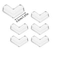 thumbnail image 3 of 6-Pack Baby Table Corner Guards - Soft Cushion Protectors for Furniture Edges and Child Safety at Home - Clear, 3 of 7