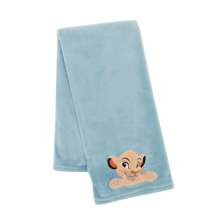UPC: 0084122790315 | Disney Baby Lion King Adventure Baby Blanket by Lambs & Ivy – Blue  Brown