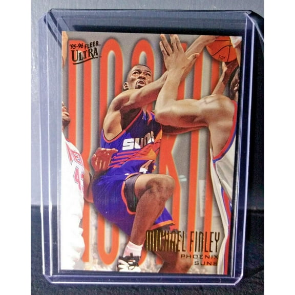 1995-96 Michael Finley Fleer Ultra #272 Rookie Basketball Card