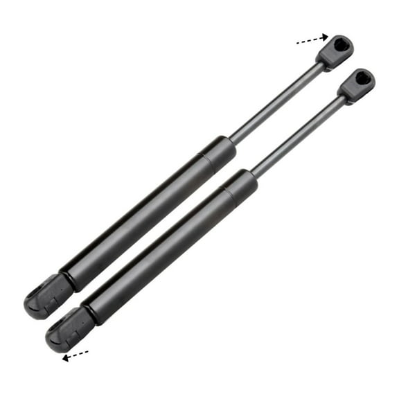 ASFIT-Autoparts 2pcs Trunk Lift Supports Gas Charged Shocks Strut Springs Smooth Black Steel Without Spoiler for Chevy for Impala 00-05 for Monte Carlo 99-05,for Pontiac for Grand Prix 97-03