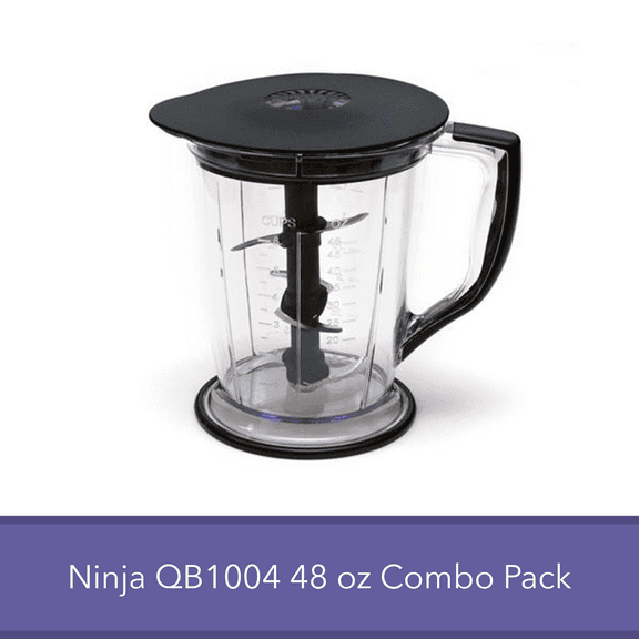 Ninja Master Prep QB1004 Replacement Blender Part - 48 Ounce Pitcher Bowl Blade Lid Combo Kit