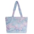 thumbnail image 2 of Bolsa s de mano de felpa para mujer carteras informales de gran Ehuebsd capacidad suaves y mullidas de hombro para Otoño e Invierno, 2 of 3