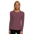 thumbnail image 3 of Felina | Key Item Long Sleeve Crew Neck Tee | Cotton & Modal | 4-Pack (X-Large, Winter Layers), 3 of 4