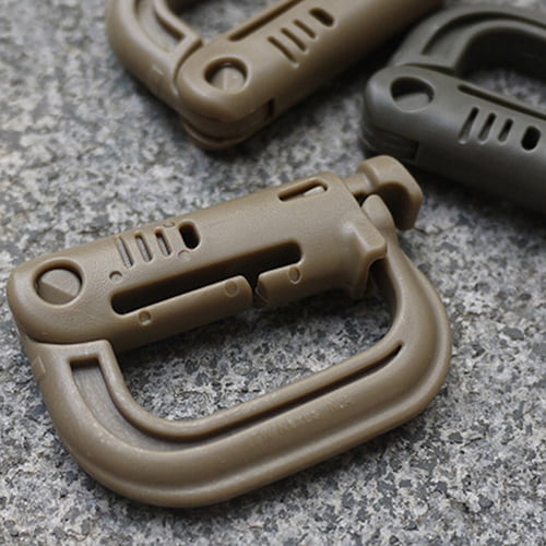 Carabiner Snap Hanging Hook D-Ring Strong Tactical Colors Y0Z8 E Tool Link O1I1 
