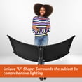 thumbnail image 4 of Glow ArcLight Mini Curved Reflector Kit, 18x37", 4 of 10
