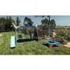 IronKids Inspiration 800 Total Fitness Playground Metal Swing Set with UV Protective Shade, Box 1 of 2