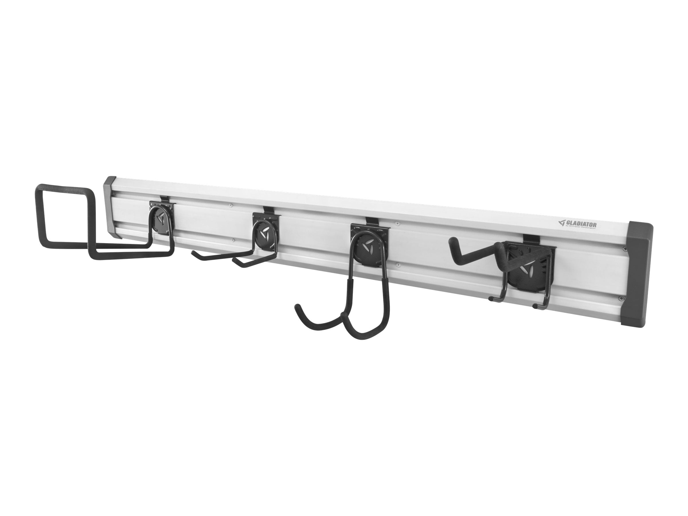 Gladiator Lawn Care GearTrack Pack - Wall organization rail - gladiator gray