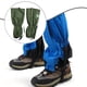 thumbnail image 5 of Polainas para la nieve impermeables y protectoras para mochileros, montañismo y esquí. Verde, 5 of 9