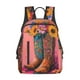 thumbnail image 1 of Easygdp Cowboy Boots With Flowers para Easygdp Yak - Mochila Casual Ligera y Resistente para Viaje y Senderismo para Hombres y Mujeres, 1 of 7