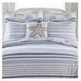 thumbnail image 5 of YOSITiuu - Truro Duvet Cover Set - Full/Queen Duvet Cover + Two Standard Pillow Cases - Watercolor Coral - Blue and White - Duvet Cover (90 x 94in.) and Pillow Case (26 x 20in.) - Cotton, 5 of 6