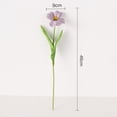 thumbnail image 6 of dianhelloya 1Pc Simulation Tulip Flower Decoration Nordic Style Various Bright Colors Faux Silk Flower Plant Ornament Artificial Flower Arrangement Art DIY Scene Layout Purple, 6 of 8
