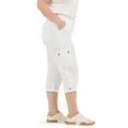 thumbnail image 4 of Lee Women's Plus Size Flex-to-Go Cargo Capri, Sizes 14-24, 4 of 10