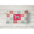 thumbnail image 2 of Carolines Treasures CK5924PW1216 Dalmatian Love Canvas Fabric Decorative Pillow, 12H x16W, multicolor, 2 of 3