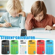 Sentmoon Calculators Basic Standard Calculators Mini Digital Desktop Calculator with 8-Digit LCD Display, Battery Solar Power Smart Calculator Pocket Size for Home School for Kids