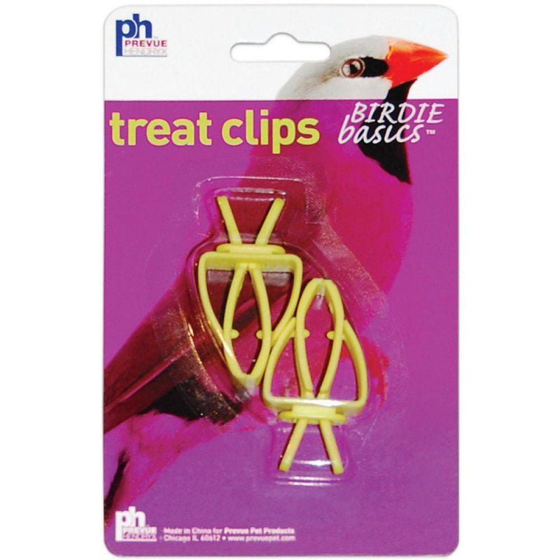 3 Packages with 2 Clips Each 6 Pack of Prevue Pet Treat Clips 